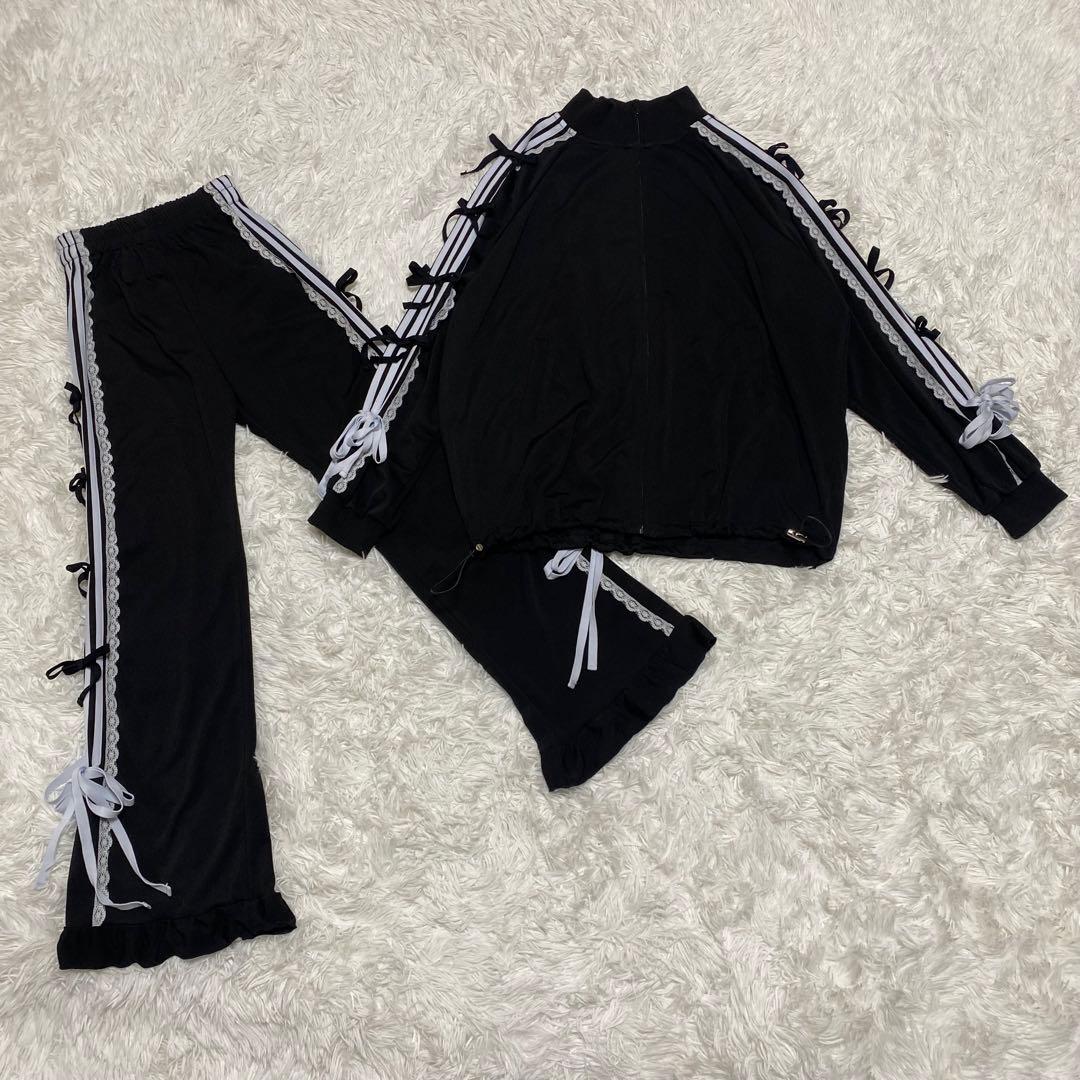 RIBBON RIBBON JERSEY パンツ　ブルゾン　ジャージ