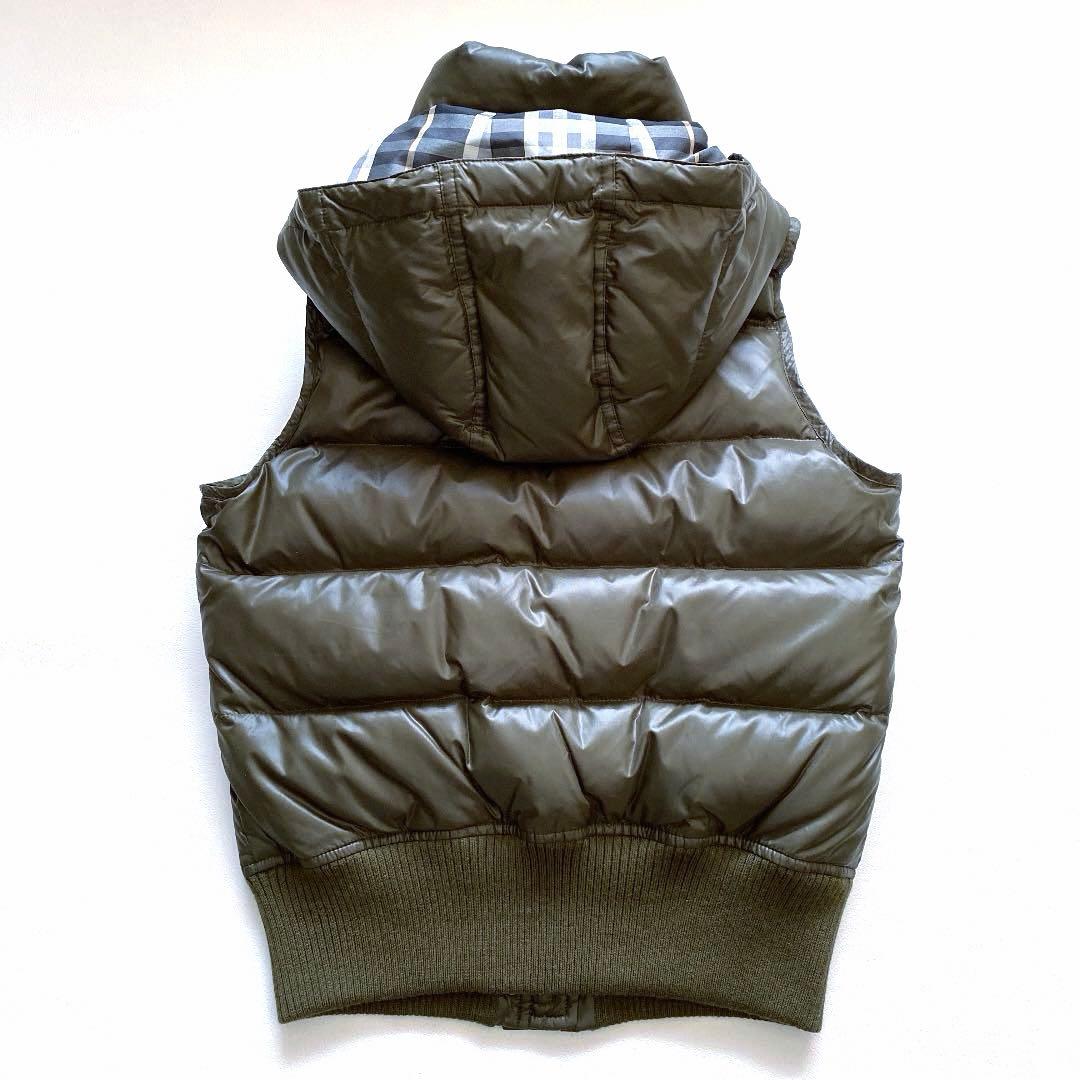 74.【美品】バーバリー★ブルーレーベル ダウンベスト 三陽商会 38