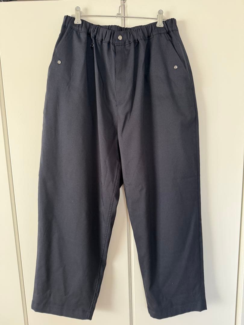 DAD EASY WIDE PANTS ダークネイビー サイズ2