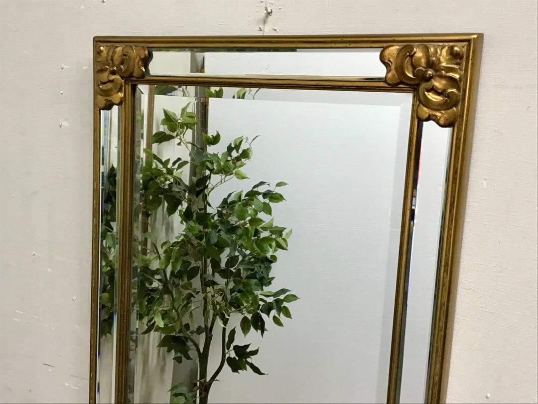 Loaridge☆管244☆高級☆ベルギー製☆アンティーク☆ウォールミラー