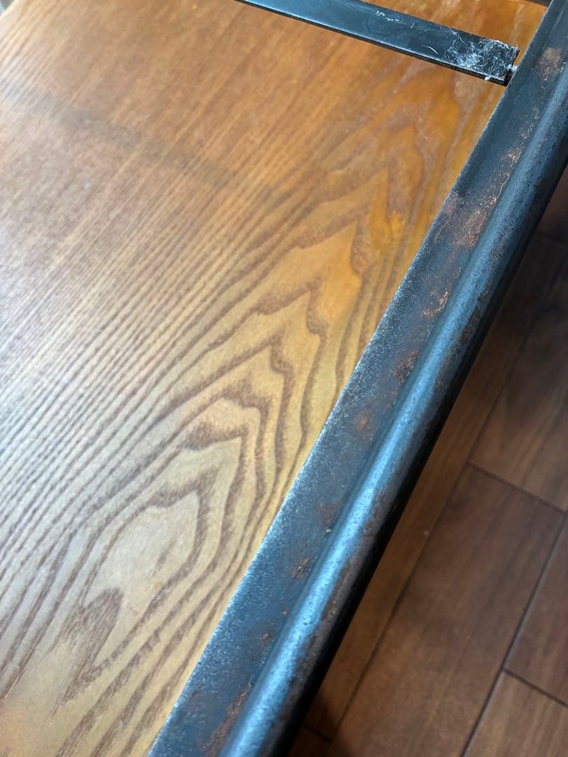 a.depeche(アデペシュ)ガラス 木製 センターテーブル