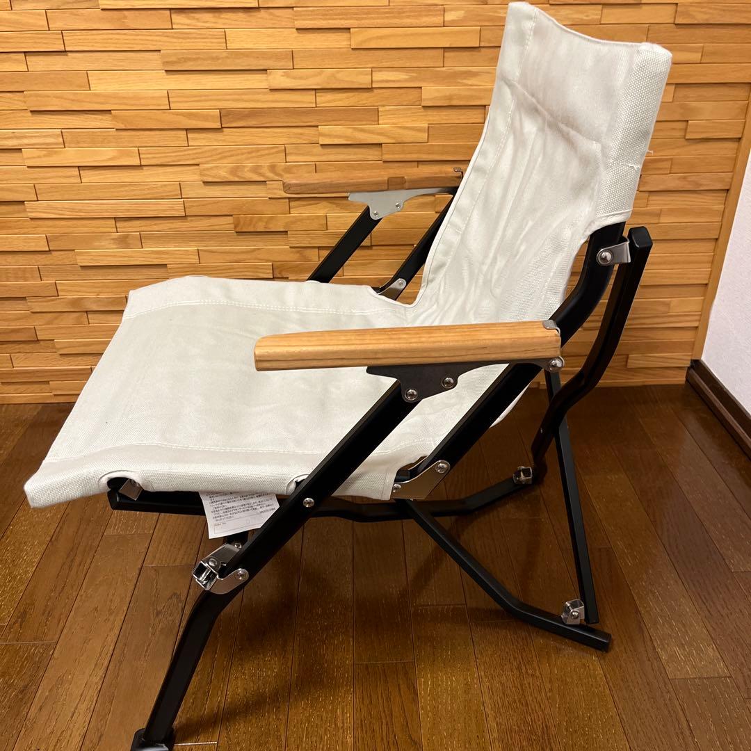  peak ローチェア ショート アイボリー②