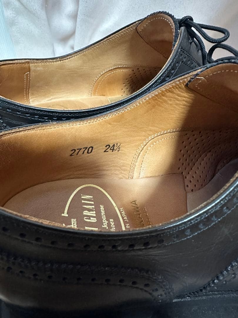 スコッチグレイン　2770 シャインオアレイン　ビジネスシューズ　黒