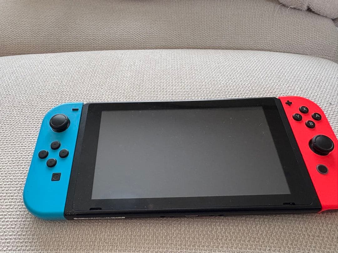 Nintendo Switch 本体 赤/青 充電器付き