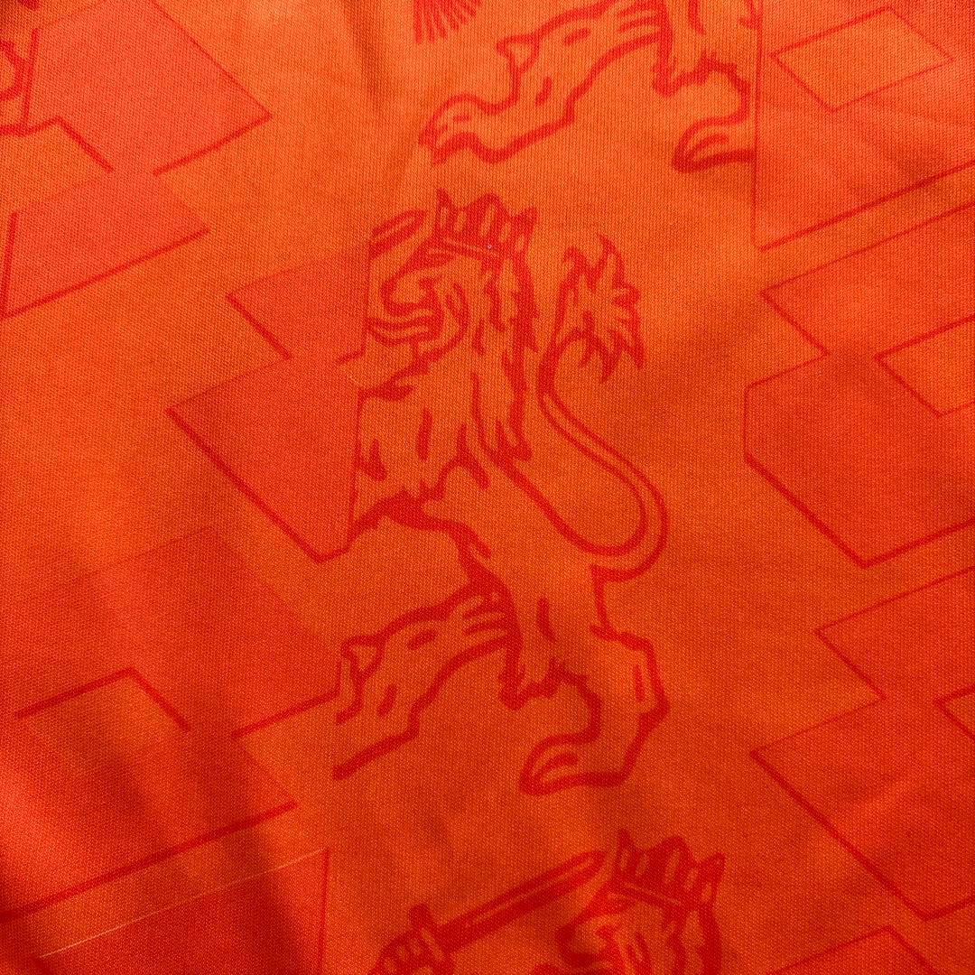 【希少・イタリア製】オランダ代表 ユニフォーム 90s lotto 透かし柄 L