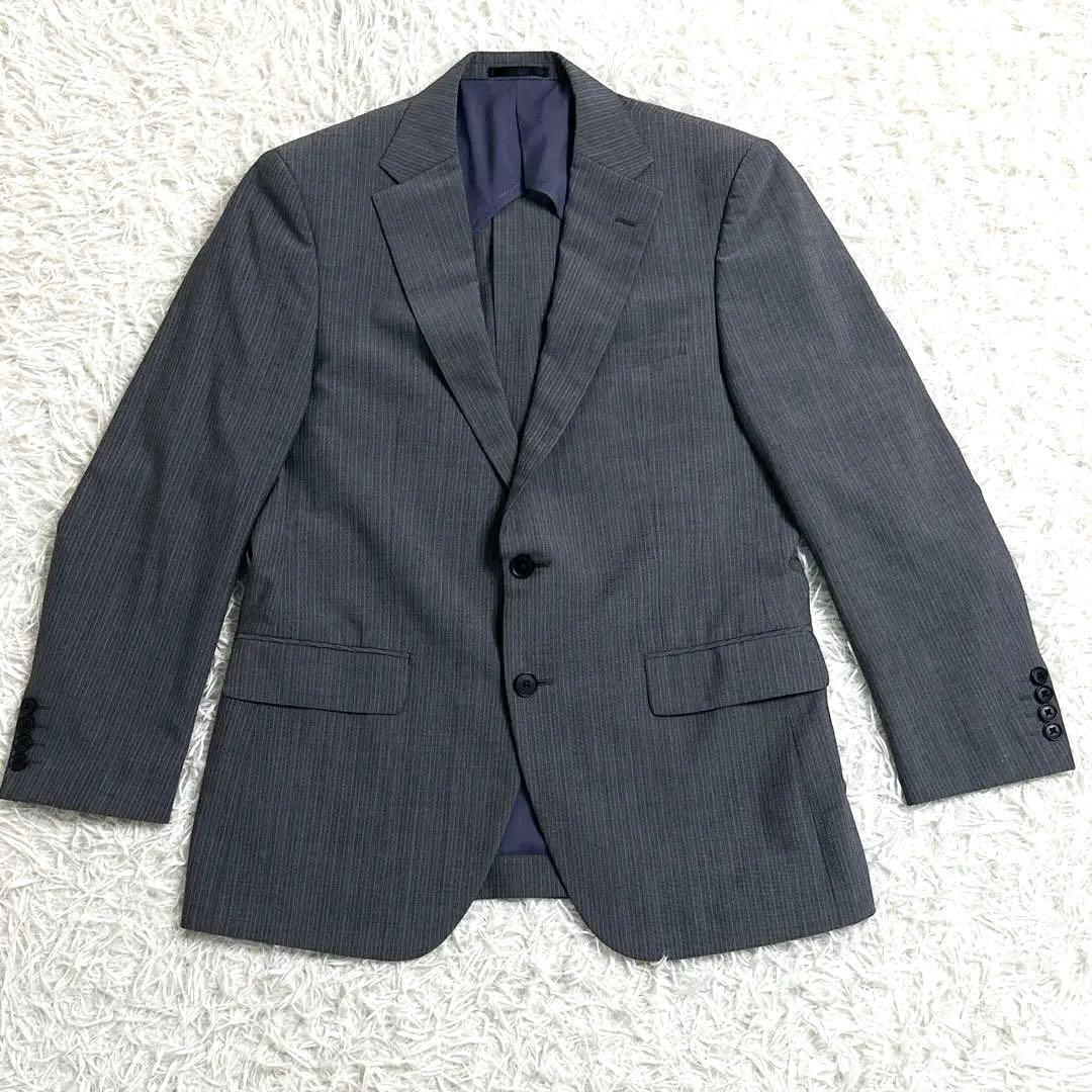 ✨未使用級✨　３P　２パンツ　WASHABLE　170　L　ストライプ　グレー