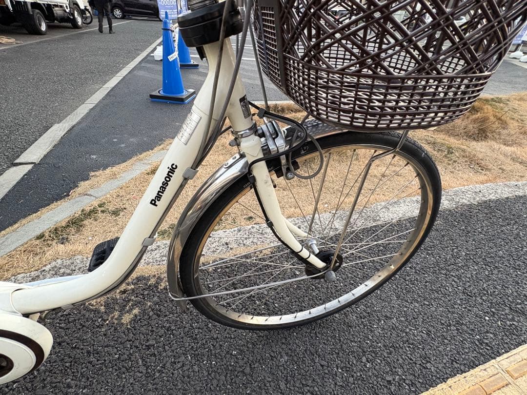 中古Panasonic電動アシスト自転車　8.9Ah 大阪　093番