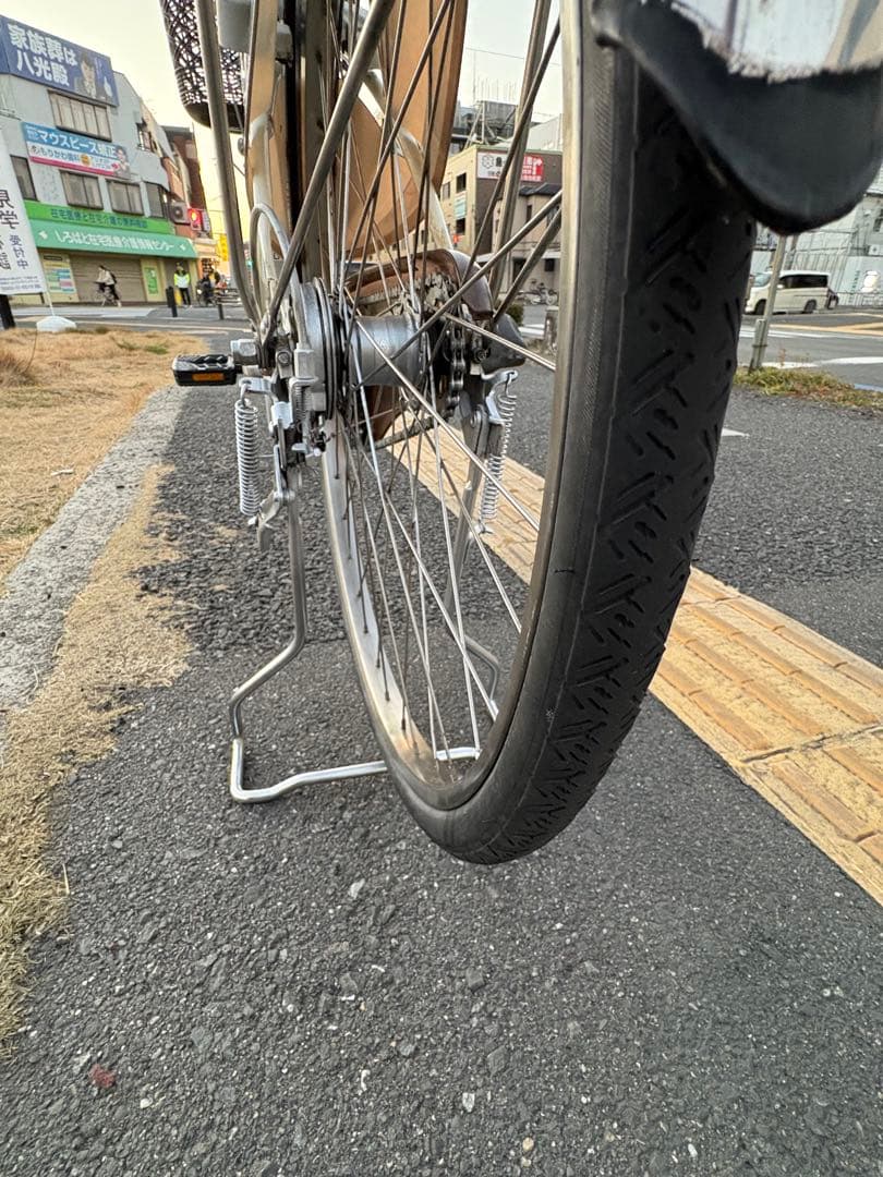 中古Panasonic電動アシスト自転車　8.9Ah 大阪　093番