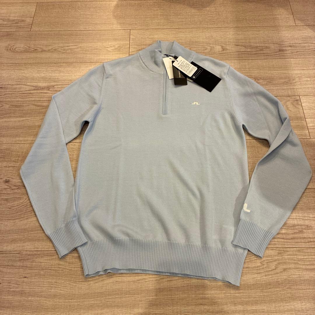 未使用 jリンドバーグ Kian zipped セーター ハーフジップ S