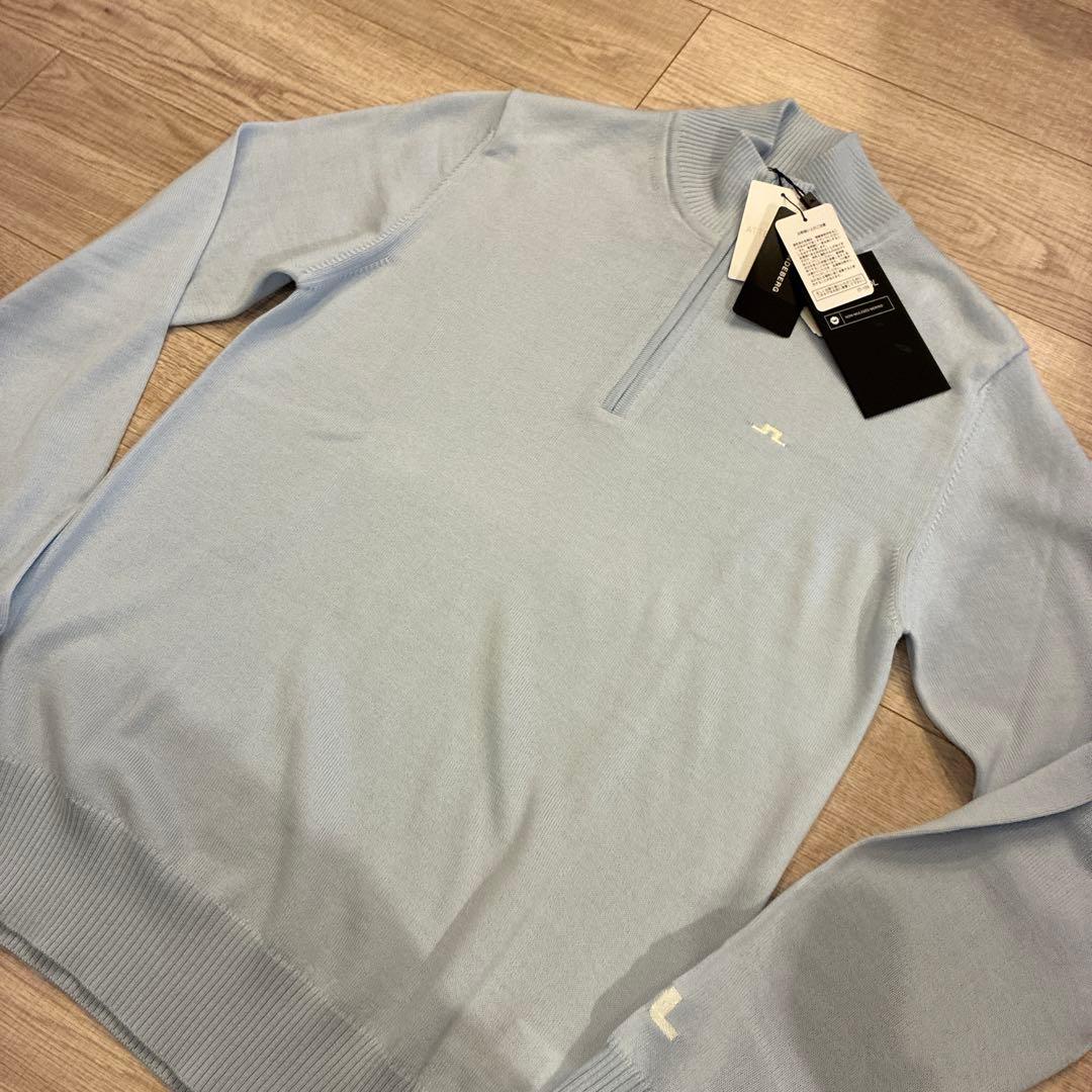 未使用 jリンドバーグ Kian zipped セーター ハーフジップ S