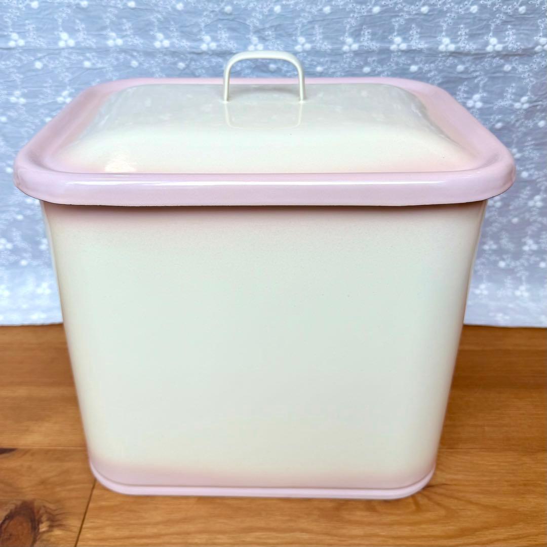 希少レア 旧イマン ダイアナローズボックス缶ホーロー花柄雑貨アンティーク