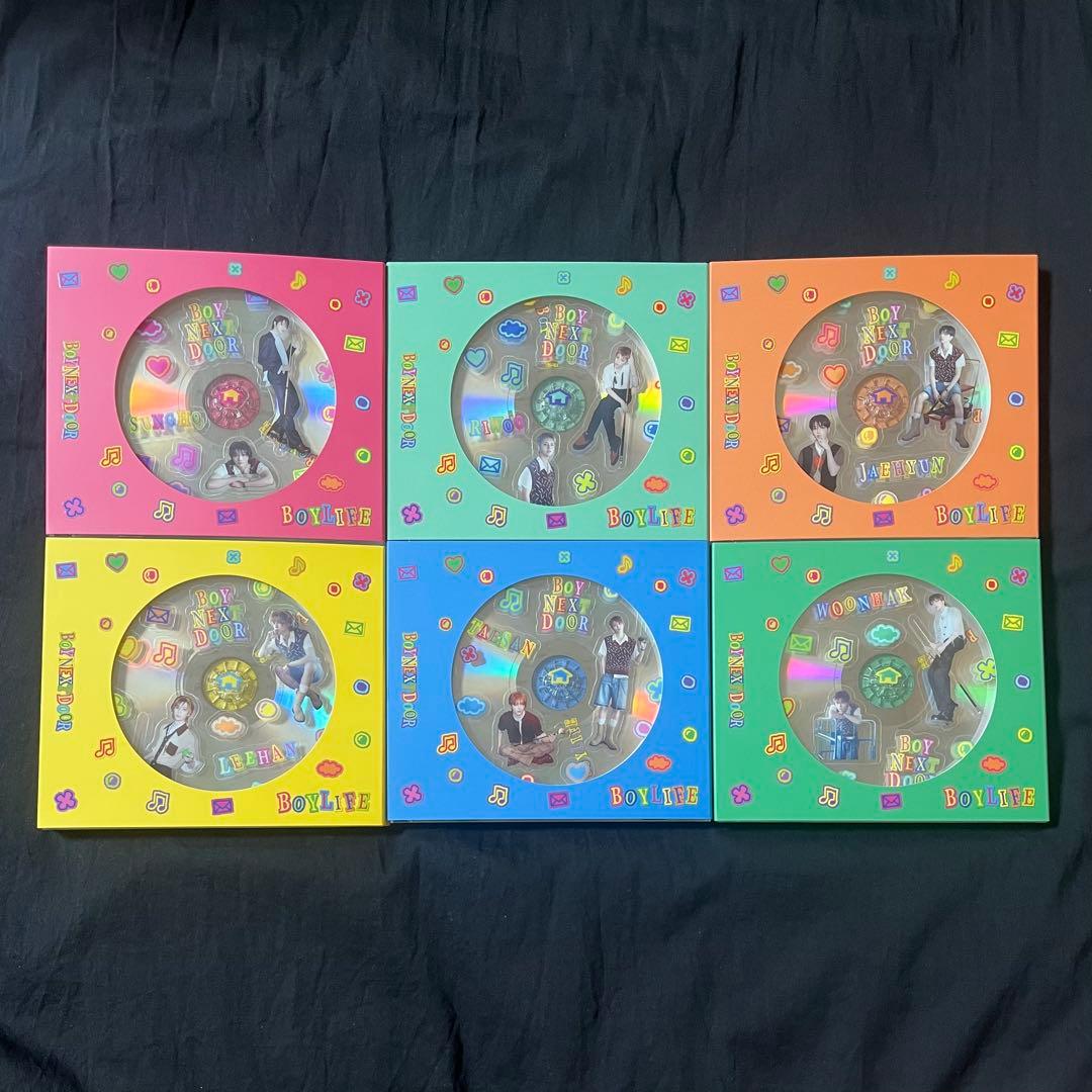 ボネクド ボイネク boylife ソロジャケ6形態セット weverse特典付