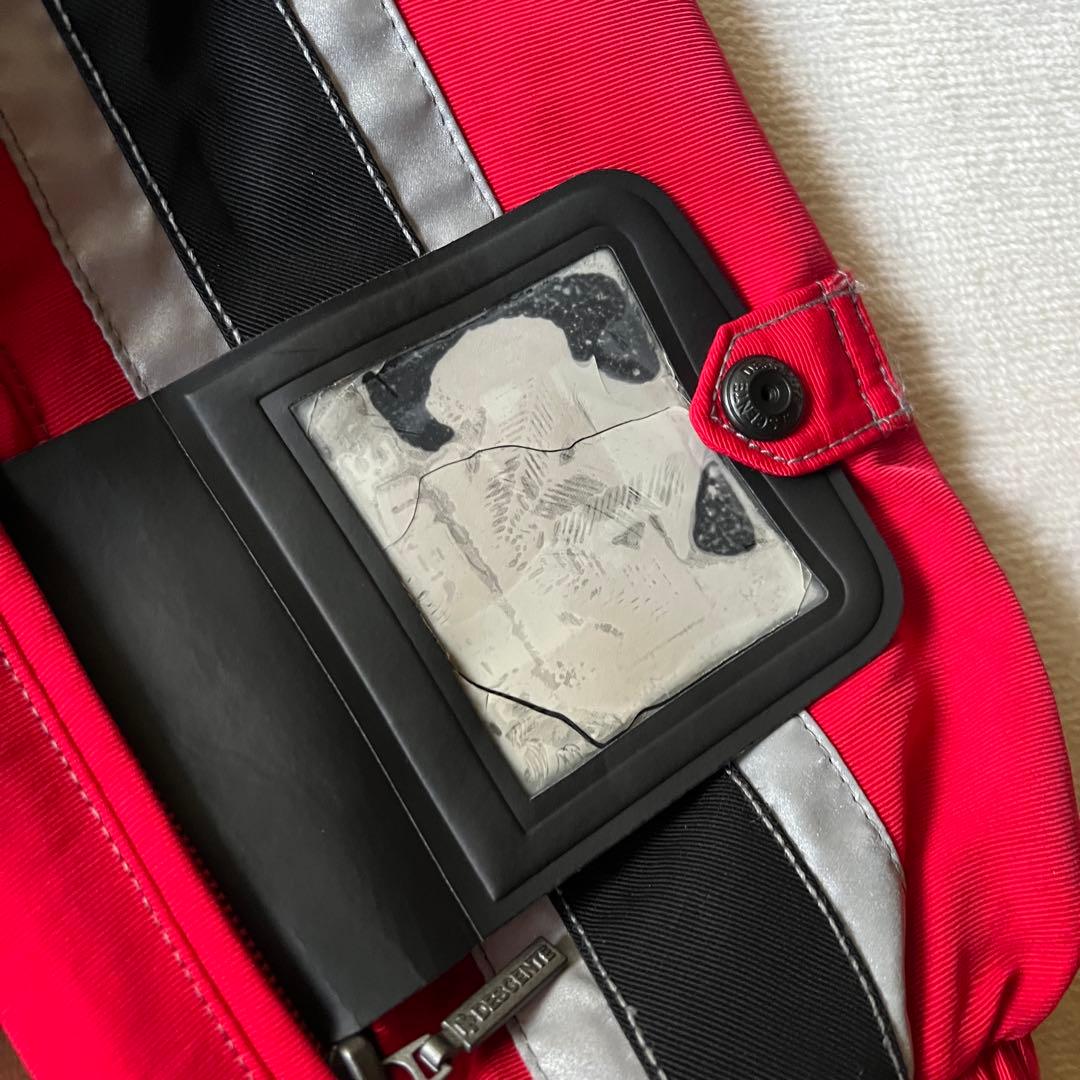 DESCENTE デサント 上L 下XL スキーウェア 上下 セットアップ 赤黒