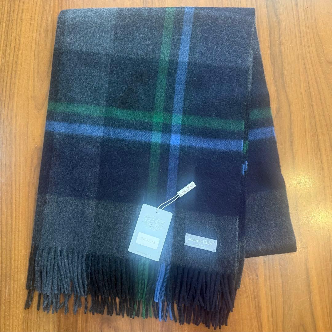 ⭐️試着のみ⭐️ジョシュアエリス♢Joshua Ellis カシミヤ 大判 ストール