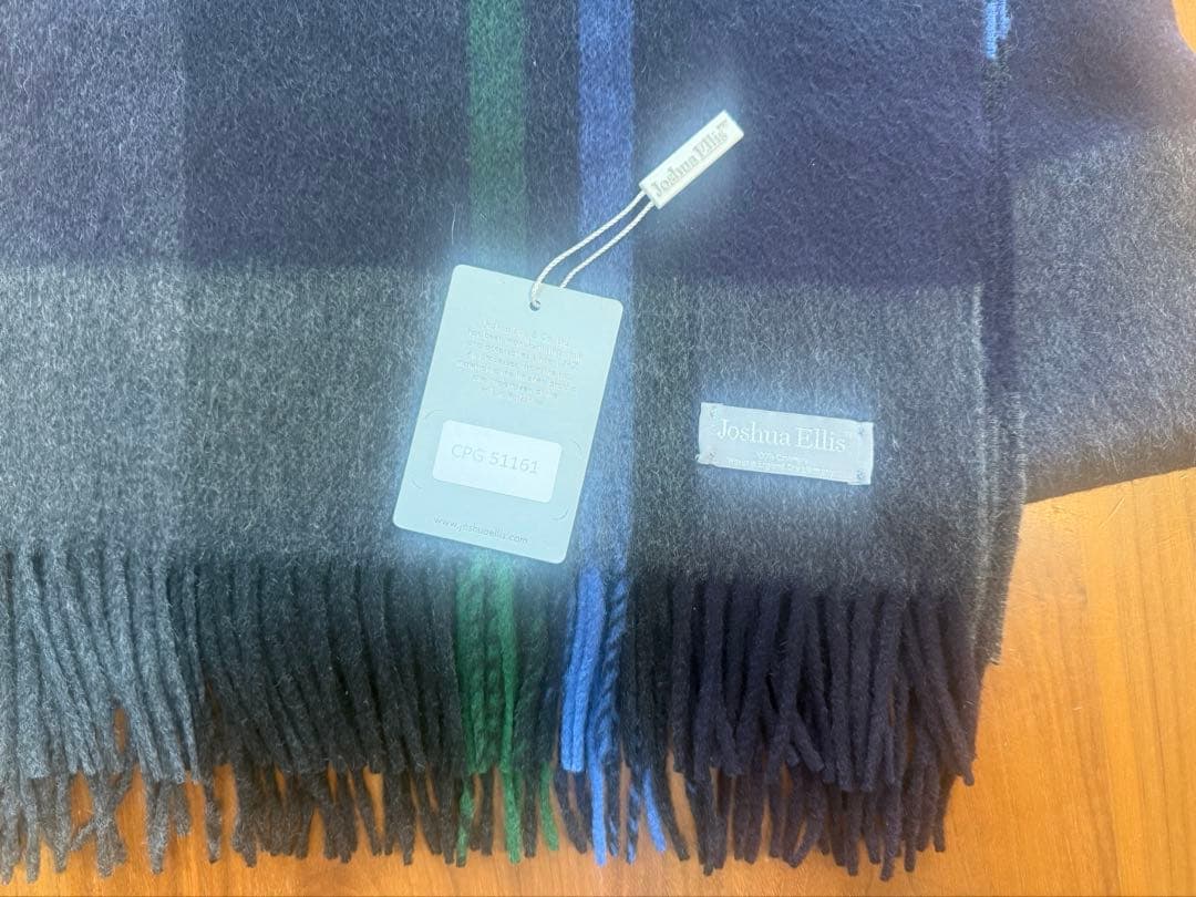 ⭐️試着のみ⭐️ジョシュアエリス♢Joshua Ellis カシミヤ 大判 ストール