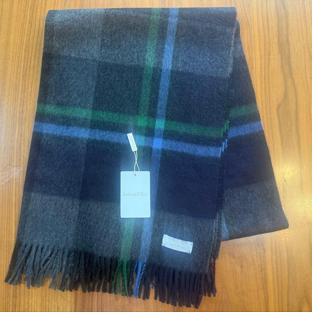 ⭐️試着のみ⭐️ジョシュアエリス♢Joshua Ellis カシミヤ 大判 ストール