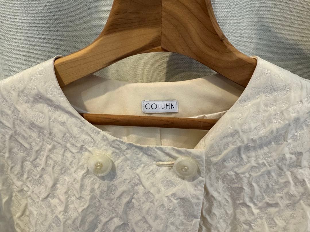 COLUMN ジャカードコート 未使用