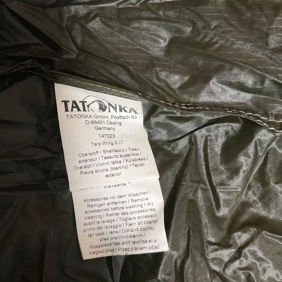 TATONKA(タトンカ) TARP タープ WING 2 LT