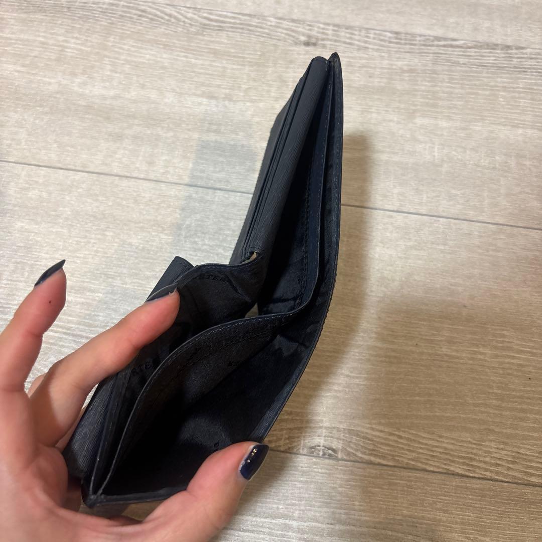 【新品】ポーター　ネイビー　二つ折り財布　PORTER