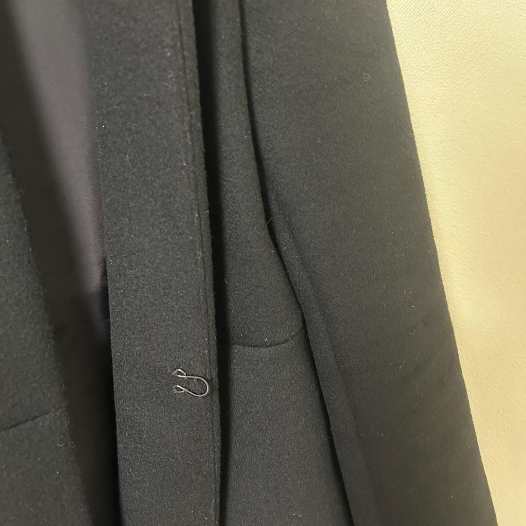 【美品】YOKO CHAN ヨーコチャン 日本製 ノーカラーコート 38 M