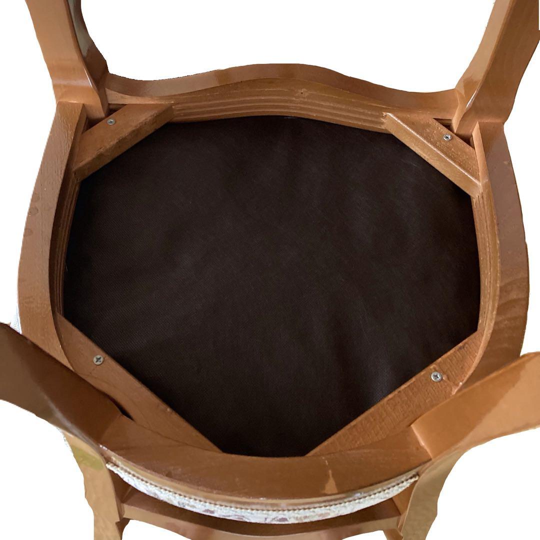 イタリア製 ダイニングチェア 猫脚③