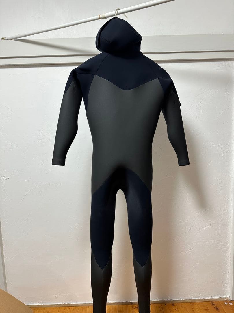 24 -25 MLB(MLR)5-3mmメローフード付きセミドライウエットスーツ