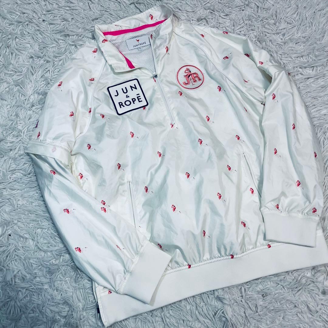 ジュンアンドロペ　ゴルフ　高機能ウィンドブレーカー　レディースＬ　美品