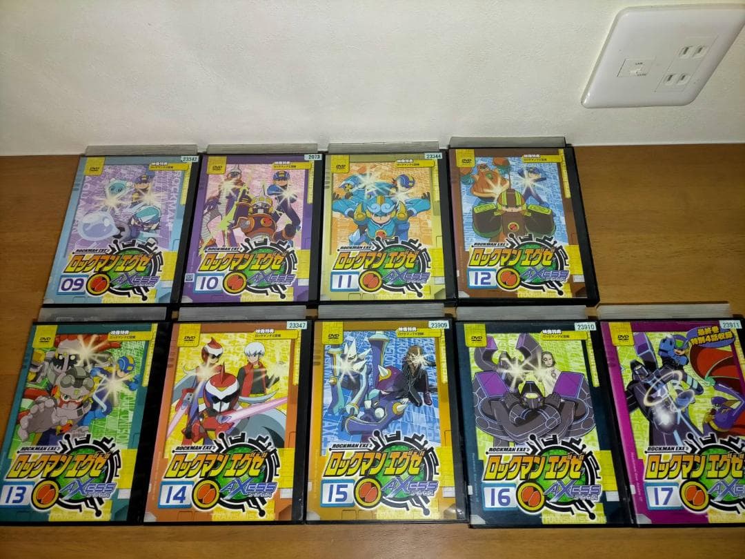 レア　DVD ロックマンエグゼ アクセス 全17巻 DVD
