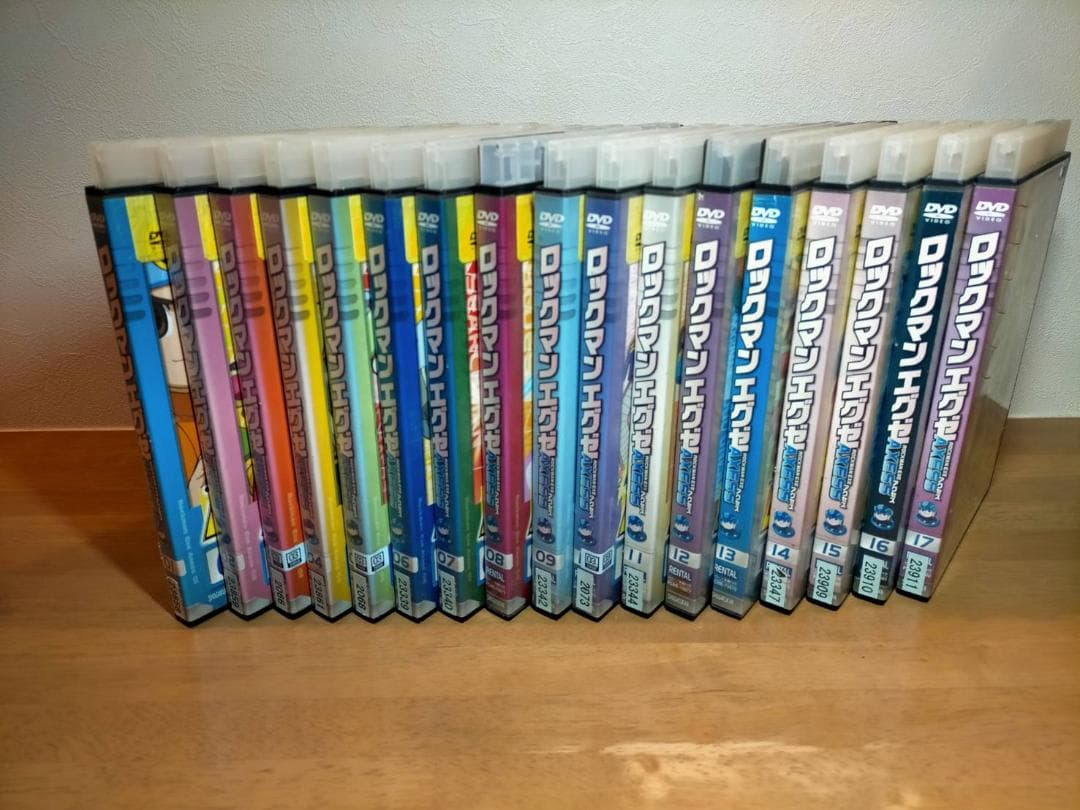 レア　DVD ロックマンエグゼ アクセス 全17巻 DVD