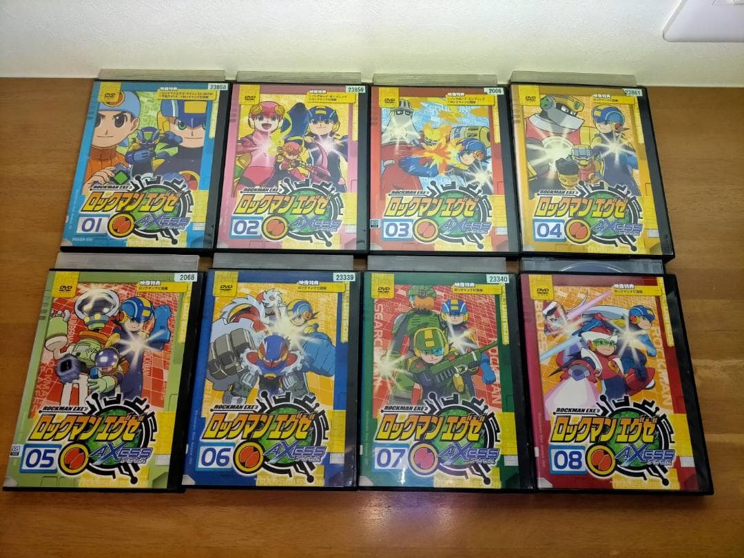 レア　DVD ロックマンエグゼ アクセス 全17巻 DVD