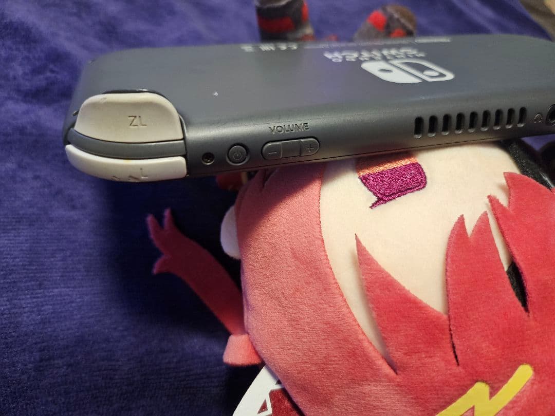 Nintendo Switch Lite グレー ジャンク品 マリメ2おまけ付