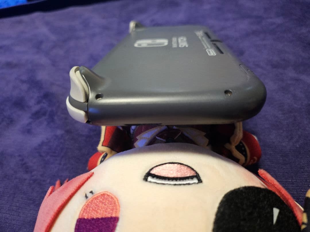 Nintendo Switch Lite グレー ジャンク品 マリメ2おまけ付