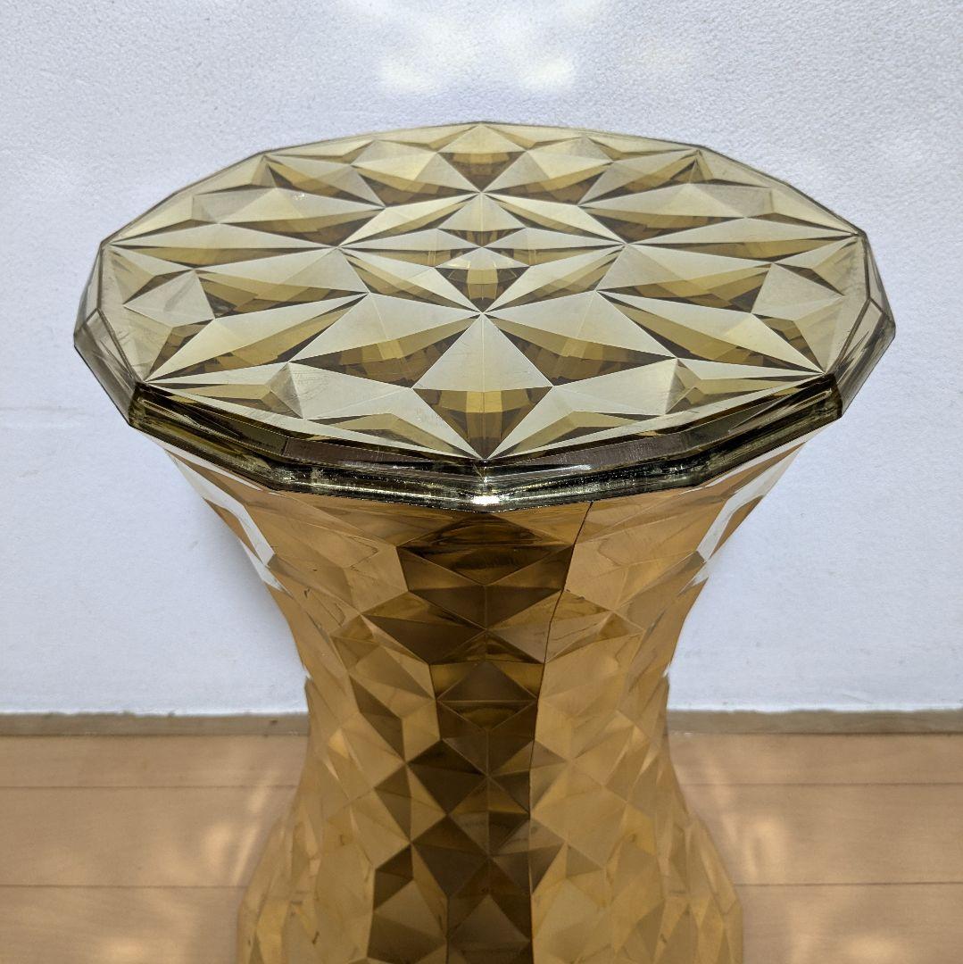 Kartell STONE カルテル ストーン スツール ゴールド ②