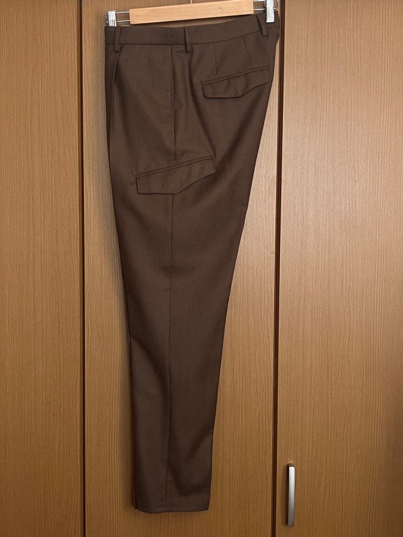 TAGLIATORE / タリアトーレ ウール カーゴパンツ ブラウン 48