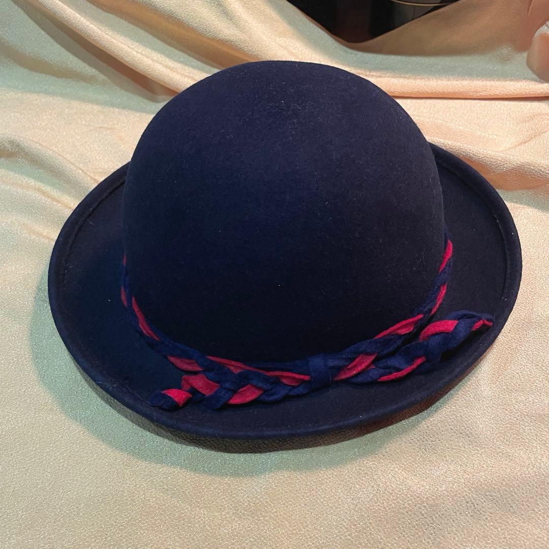 東京女学館　tjk 帽子　冬　Lサイズ