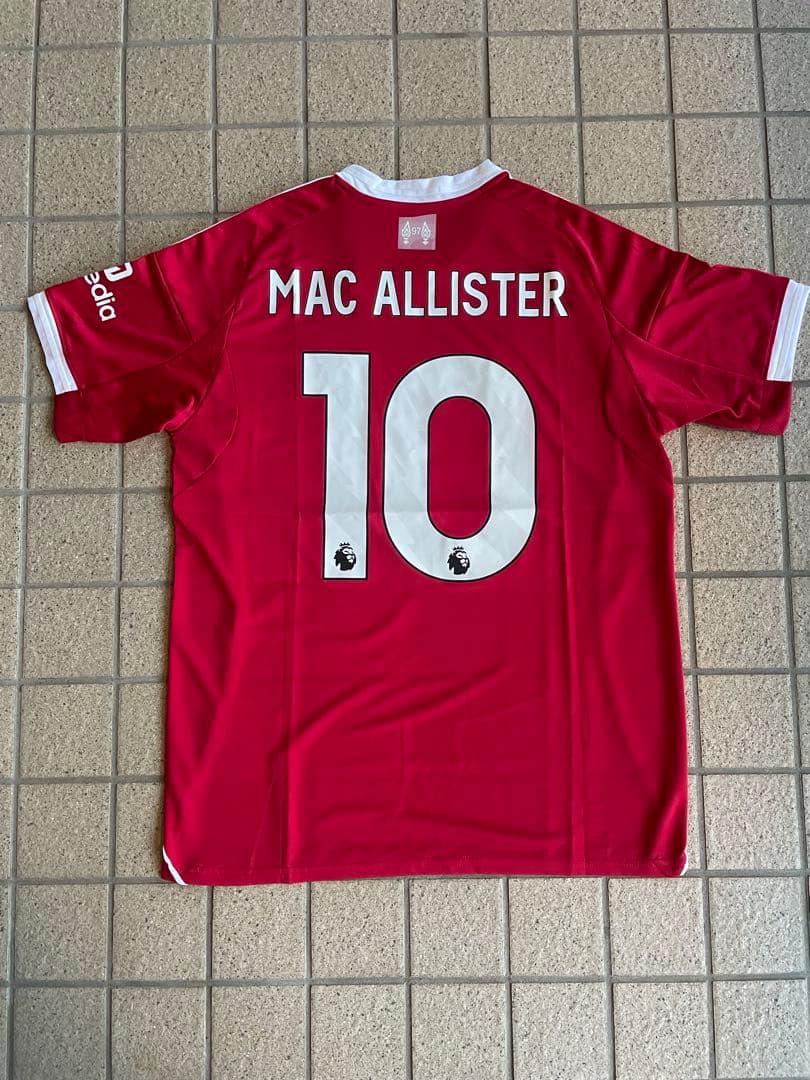 美品　リヴァプール　マクアリスター　ユニフォーム　25/26シーズン