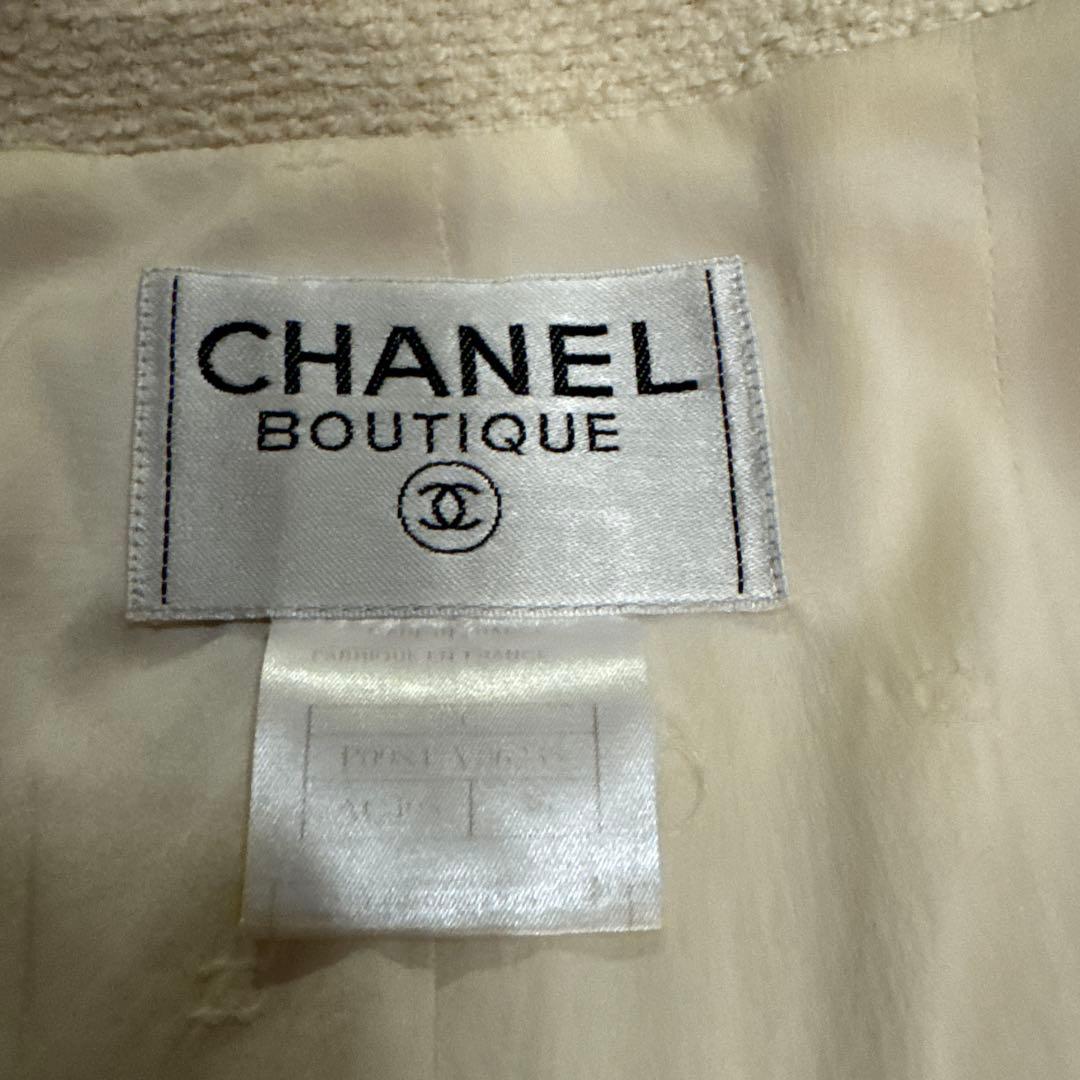 R*‬様 CHANEL BOUTIQUE ノーカラーショートジャケット