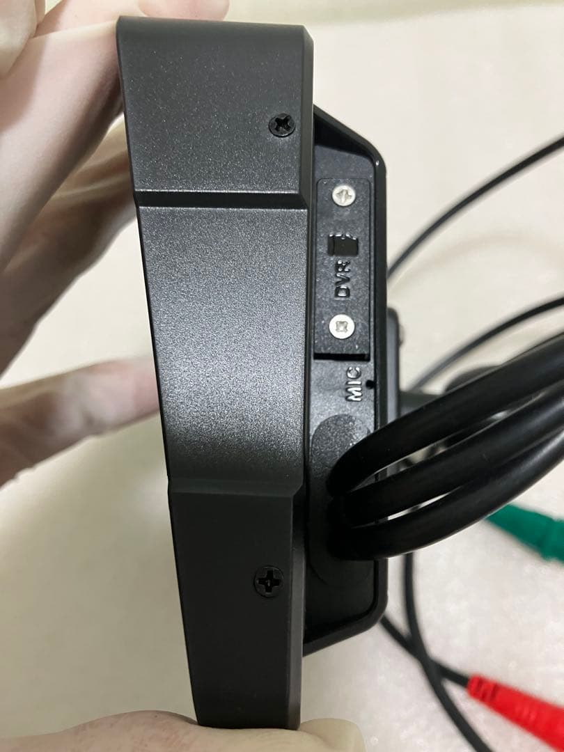 バイク用 防水 ポータブル ディスプレイオーディオ 前後カメラ録画付き ドラレコ