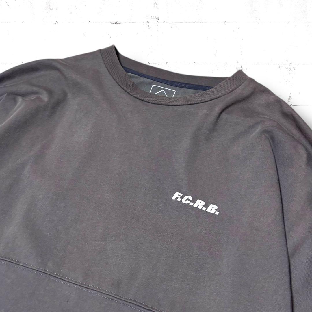 F.C.REAL.BRISTOL オーバーサイズ　ロンT カットソー　ビッグロゴ