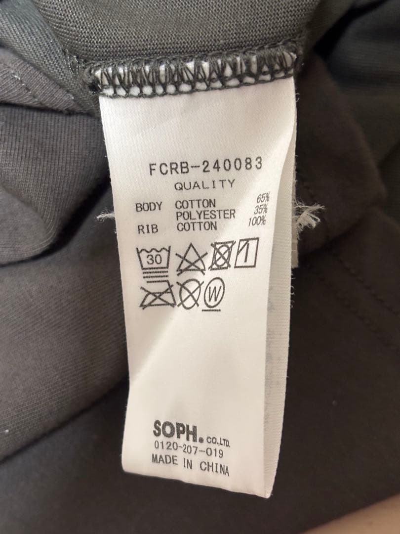 F.C.REAL.BRISTOL オーバーサイズ　ロンT カットソー　ビッグロゴ