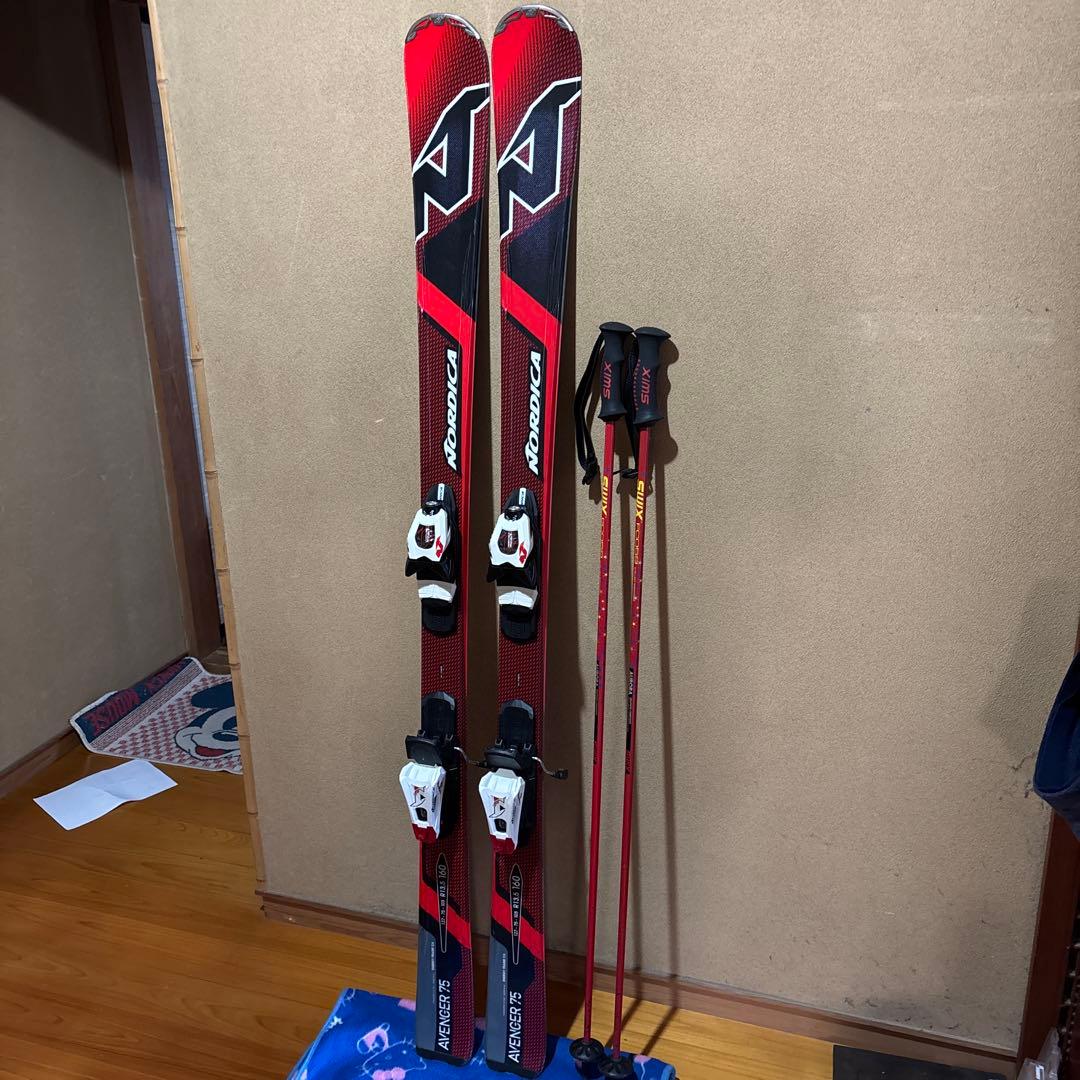 ノルディカ　スキー板　avenger75 160cm