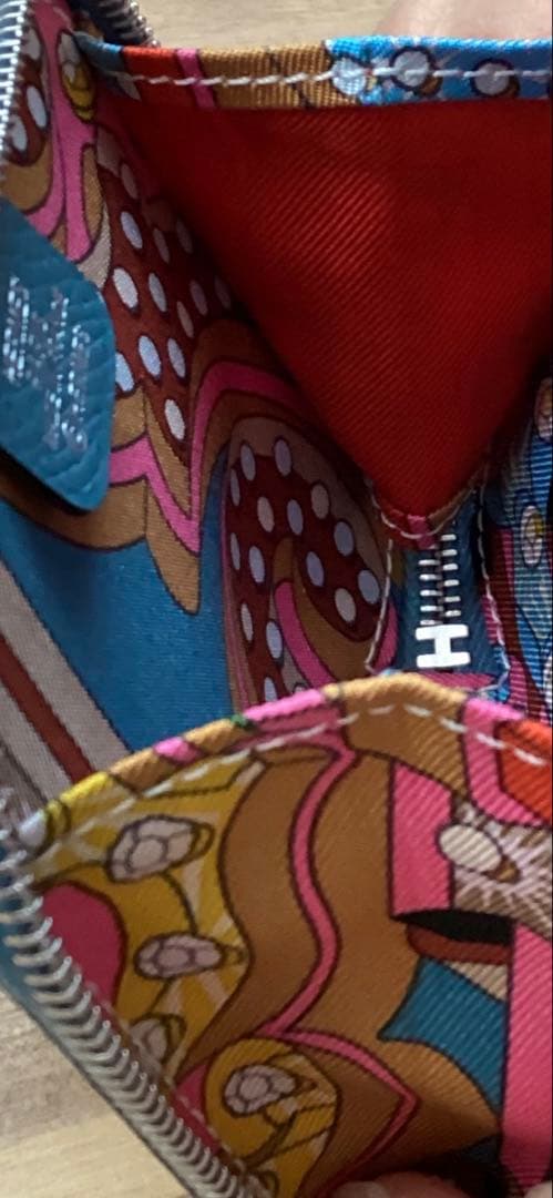 未使用　HERMES アザップケース　 ブルージーン　値下げしました