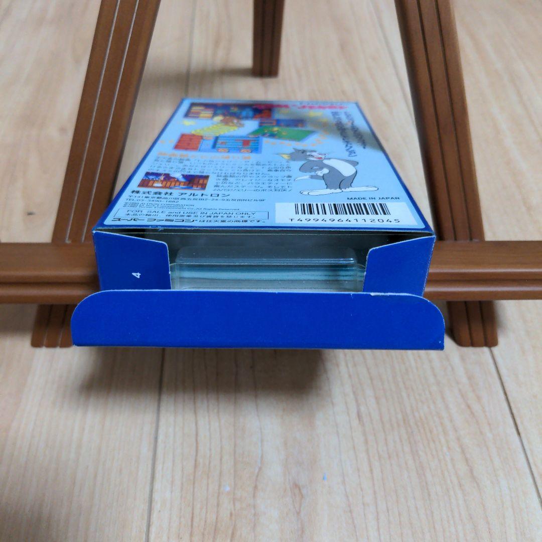 SFC スーパーファミコンソフト　トムとジェリー　ハガキ付き　美品