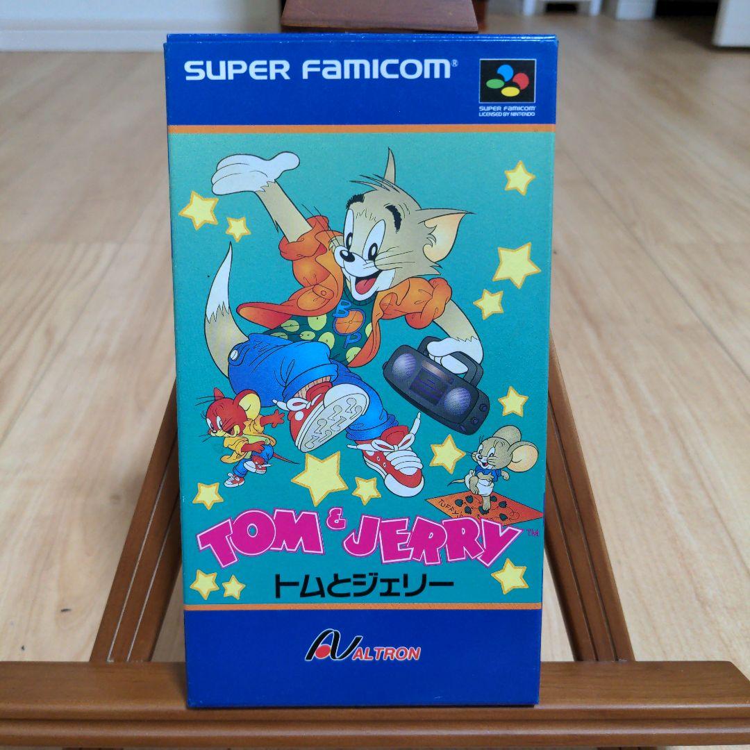 SFC スーパーファミコンソフト　トムとジェリー　ハガキ付き　美品