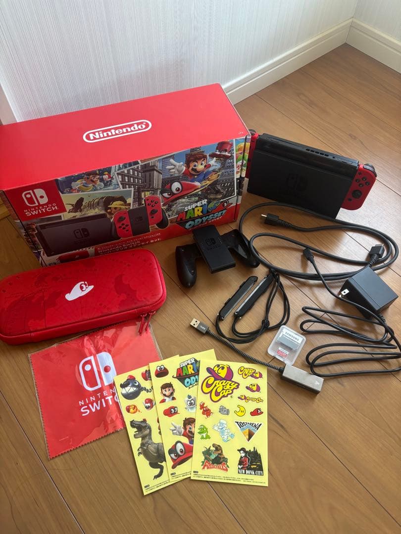 【ジャンク品】Nintendo Switch 本体 スーパーマリオオデッセイ