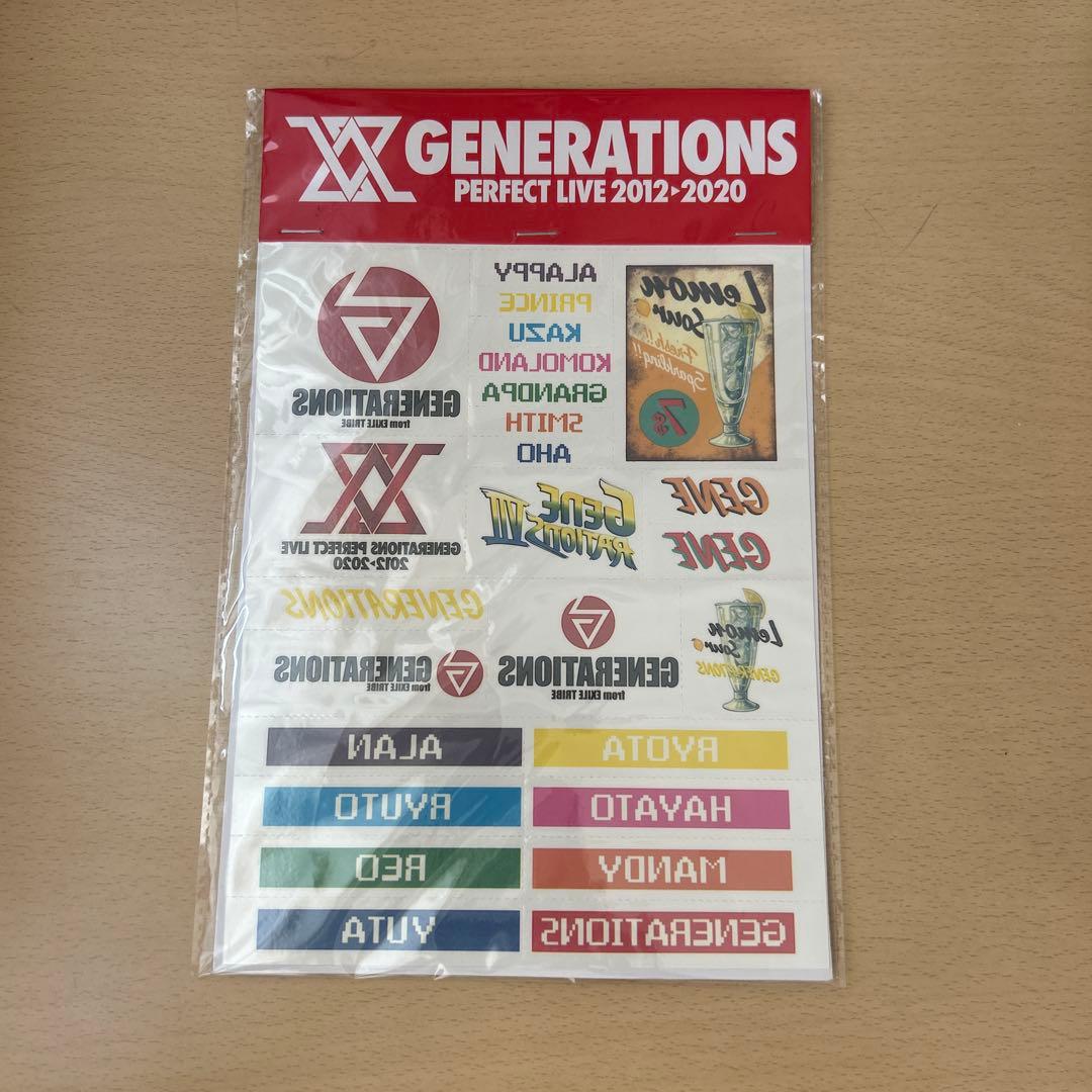 Generations 少年クロニクル　ライブDVD