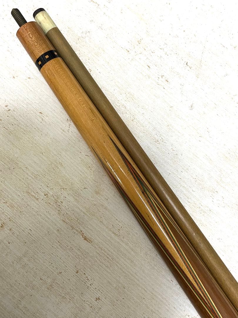 希少品 美品 オールド アダム Adam キュー ビリヤード ビンテージ