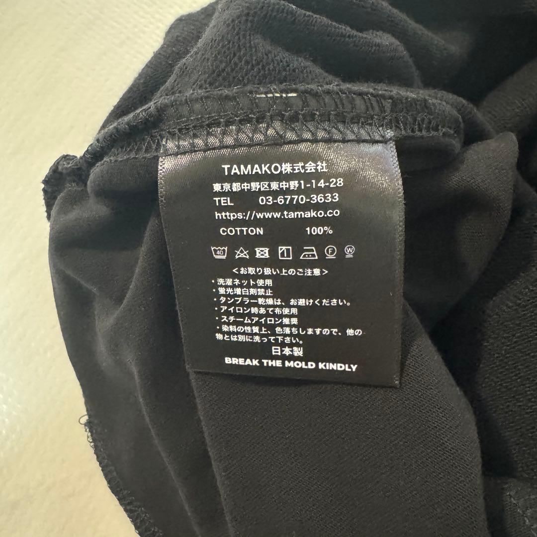 【新品】BTMK ブラック タートルネック カットソー ロールネック