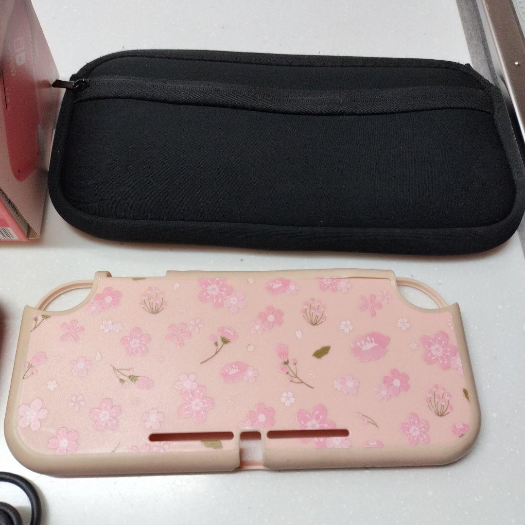 Nintendo Switch Lite ピンク 本体 充電器 ケース付き