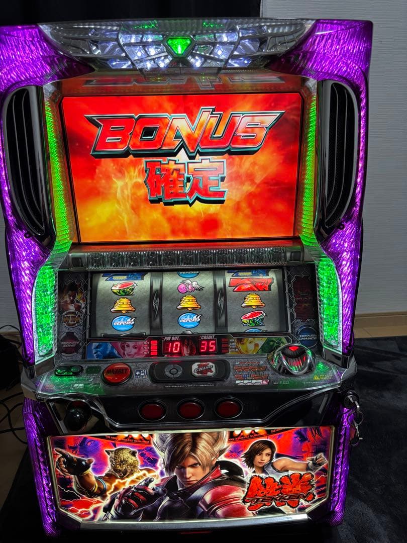 鉄拳2nd 5号機　不要機付きパチスロ機　値下げ交渉有